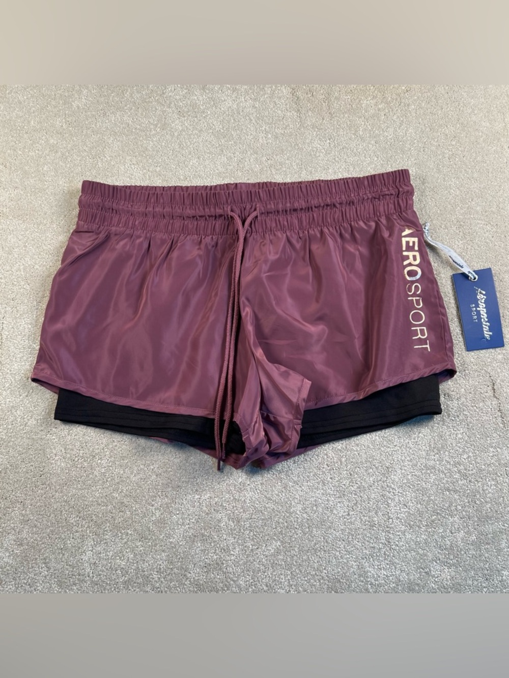 Aeropostale Sport Shorts Athletic NWT Summer Sporty Athleisure Women's Medium